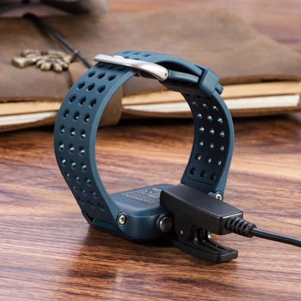 Garmin Lily/Vivomove HR USB Laddningskabel docka Svart