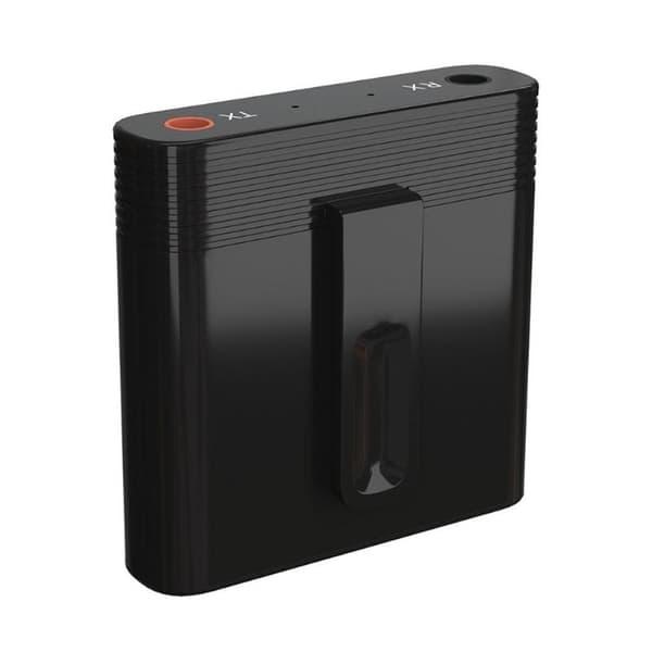 Tx8 2-i-1 Bluetooth 5.0 sender-mottakeradapter for TV PC hodetelefoner musikk lyd Black