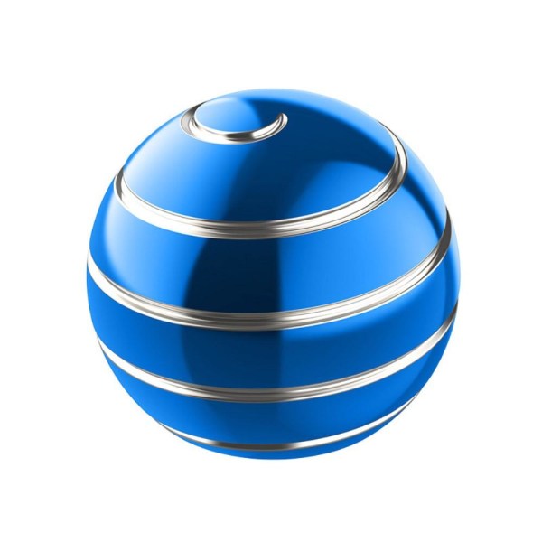 Fidget Spinner Roterende Kugle Sfærisk Gyro 45mm - Blå Blue