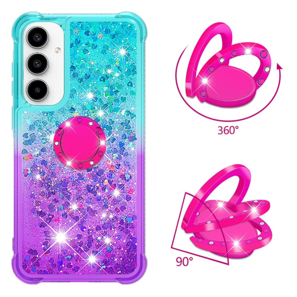 YB Quicksand -sarja-8 Samsung Galaxy A35 5G -jalusta Kuoret Gradientti TPU -päällinen Multicolor