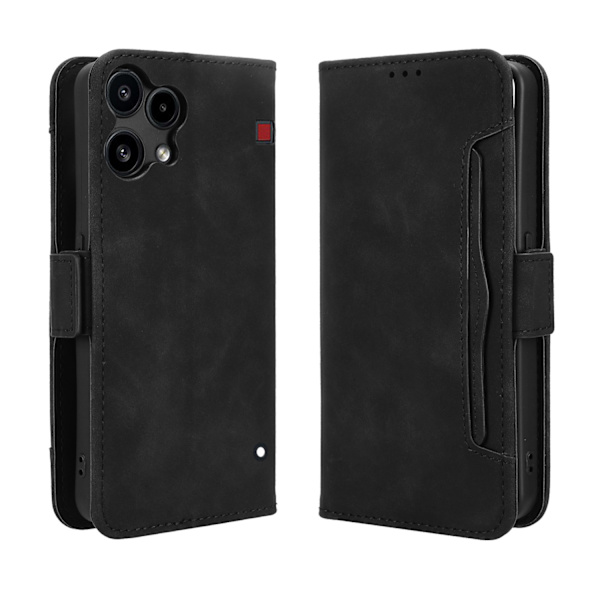 Pungcover til Nothing Phone (3a) Lite 5G med flere kortpladser - Sort Black