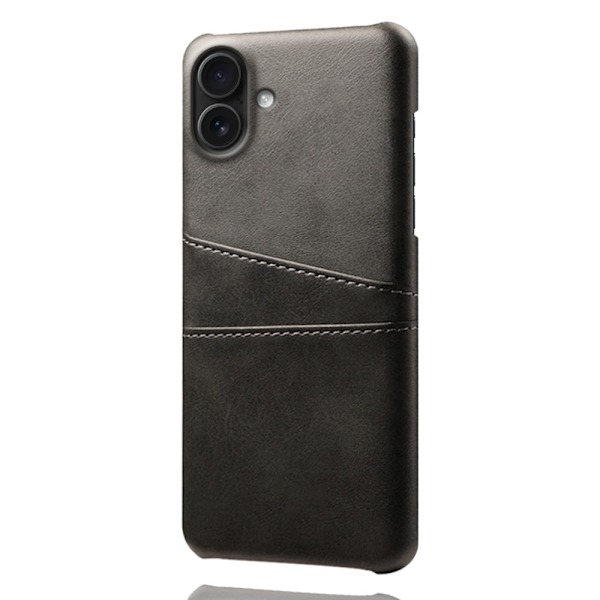 KSQ Cover med kortplads til iPhone 17 Sort Black