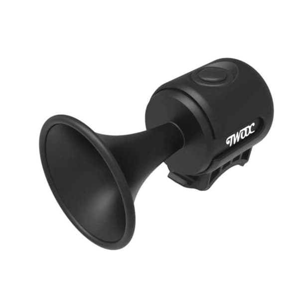 WOOC elektrisk cykelhorn 120dB ringklocka Svart