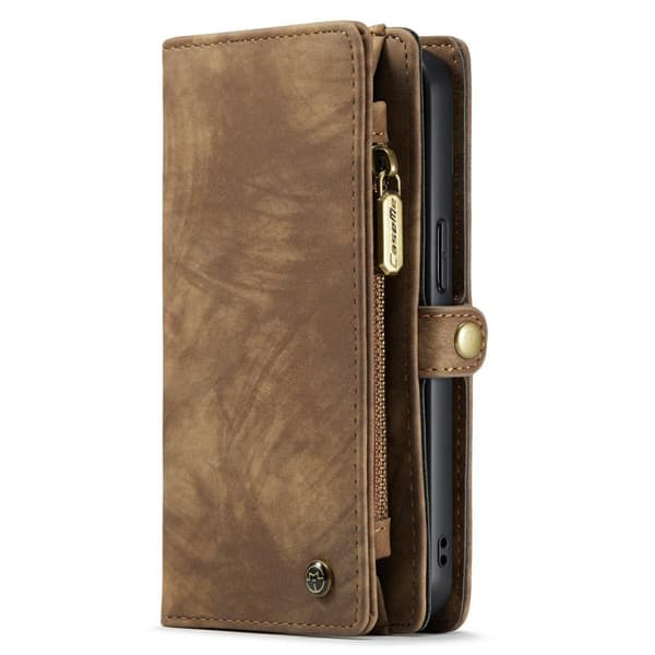CASEME iPhone 13 2 - in - 1 Wallet Phone Shell - Brown Brown