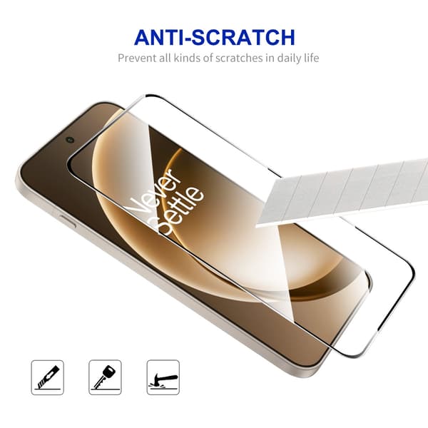 ENKAY For OnePlus 15 Skærmbeskytter Glas 2stk Transparent