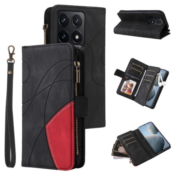 KT Wallet Case til Xiaomi 14T Black