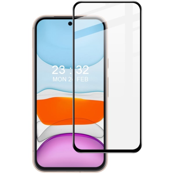 IMAK Pro+ Google Pixel 8a Heltäckande Härdat Glas Svart Transparent