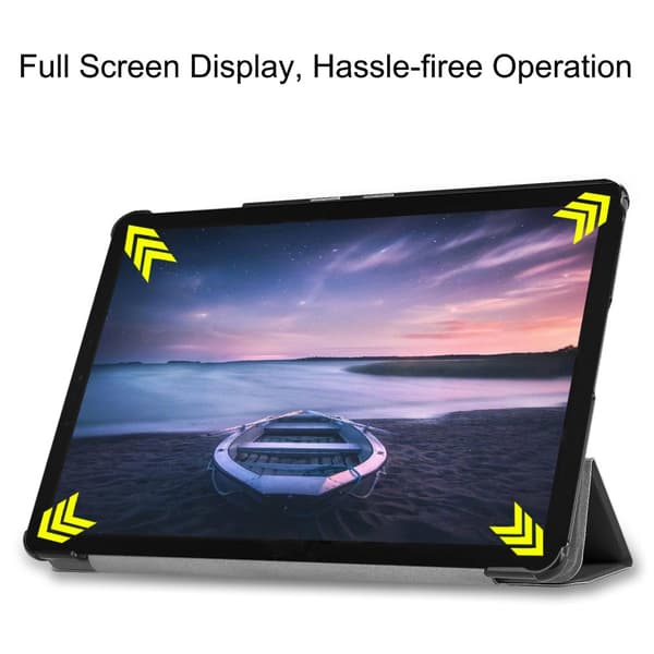 Slim Fit Deksel Til Samsung Galaxy Tab S4 10.5 - Svart Black