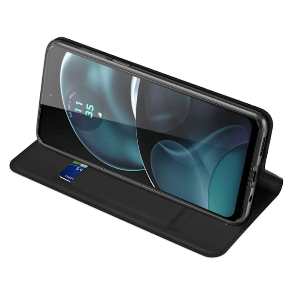 DUX DUCIS Skin Pro Series Stativ Flip-etui Motorola Moto G14 - Sort Black