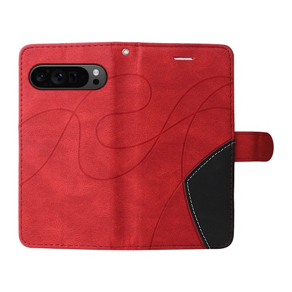 Til Google Pixel 9 Pro XL KT-serie-1 dobbeltfarve etui Red