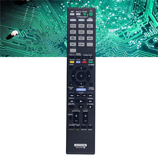 Fjernkontroll erstatning for RM-AAP061 For Sony DVD Black