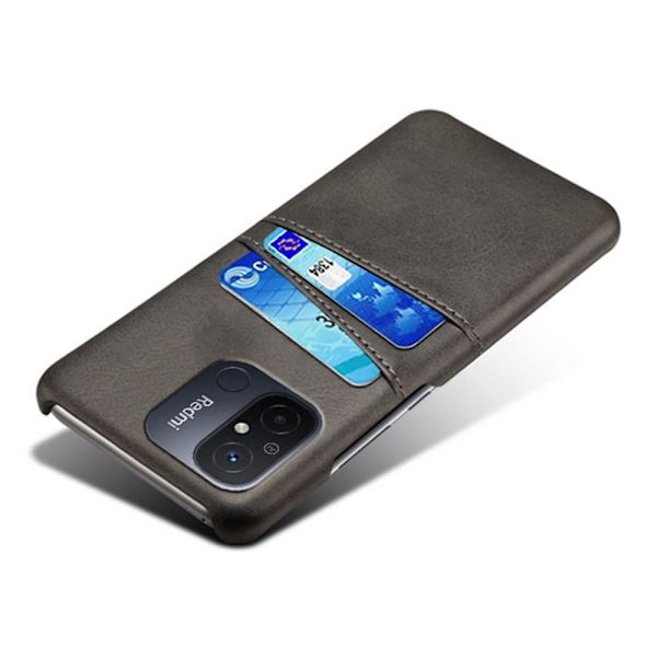 Til Xiaomi Redmi 12C Deksel med 2 spor Black