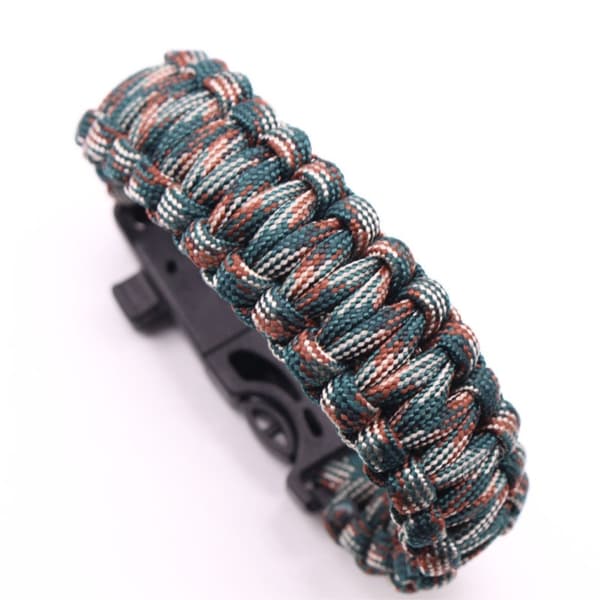 Survival Armbånd Survival Emergency Armbånd - Blå Camouflage Blue one size