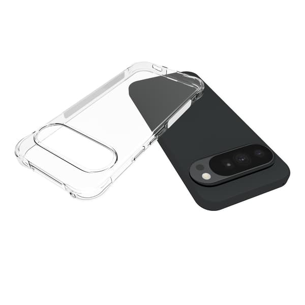 WANLONFENG Mobilcover med Skærmbeskytter til Google Pixel 11 Pro XL Transparent