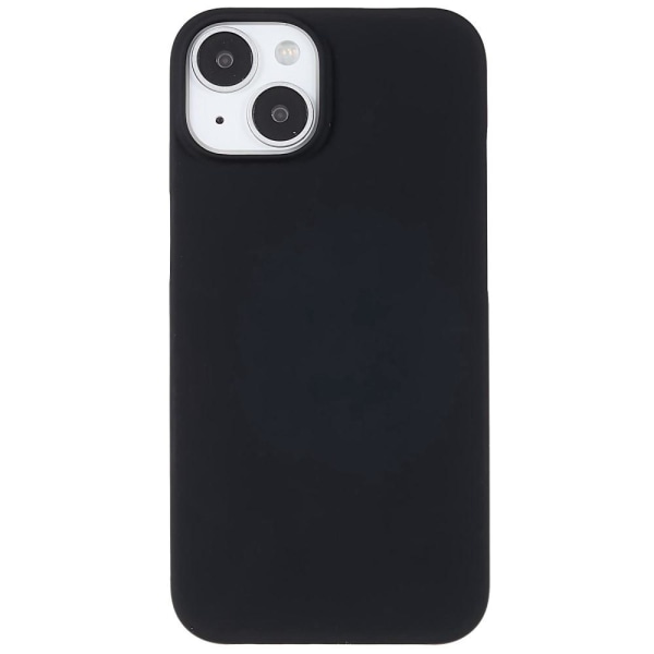 Rubberized Hard PC Case Protective Shell for iPhone 14 Plus - Black Black