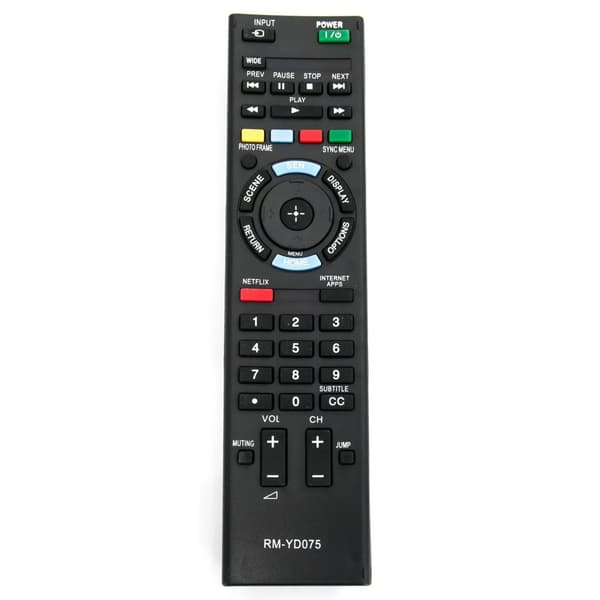 Fjärrkontroll Ersättning för RM-YD075 För Sony TV Svart