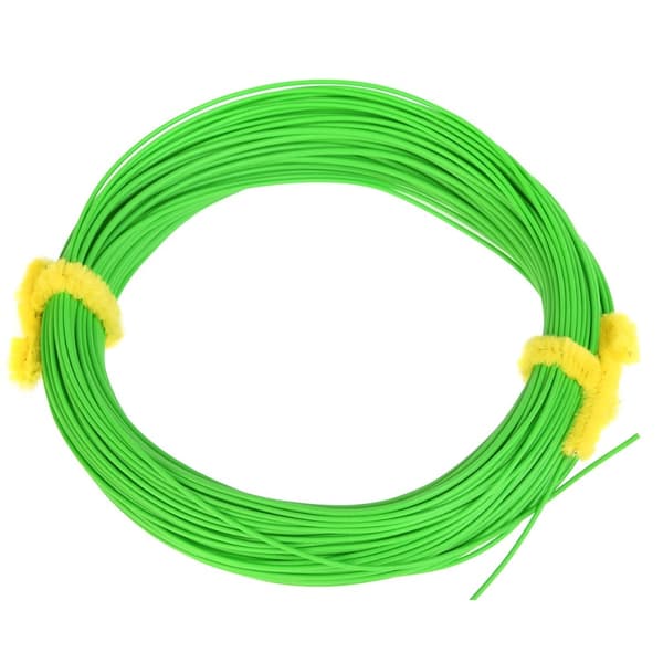 LEO 30m / 100ft Vektfrem Flyfiskesnøre Nylonkjerne Fly Line - WF-6F Green
