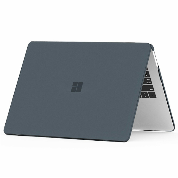 Etui til Microsoft Surface Laptop 13, mat, hårdt PC-bærbart etui - sort Black