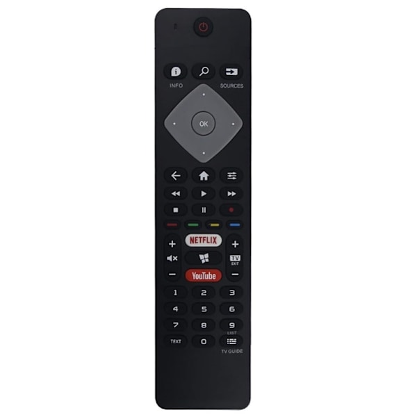 TV fjernbetjening Erstatning for BRC0884305 / 01 Til Philips TV Black