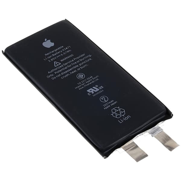 iPhone 12 Mini 3.85V 2227mAh uppladdningsbart Li - ion batteri Svart