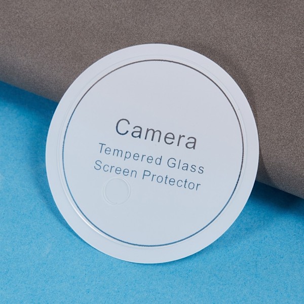 2STK Til Xiaomi Redmi 14C Kameraobjektivbeskytter Hærdet Glas Objektivfilm Black