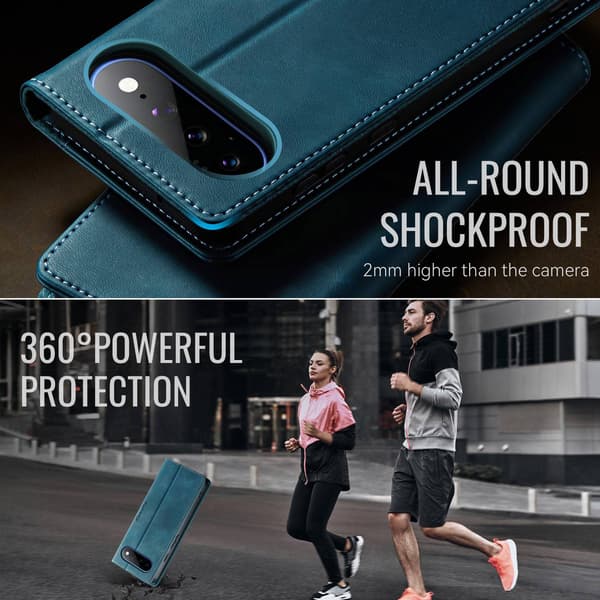 CASEME Puhelimen Lompakkokotelo Google Pixel 11 Pro XL:lle Green