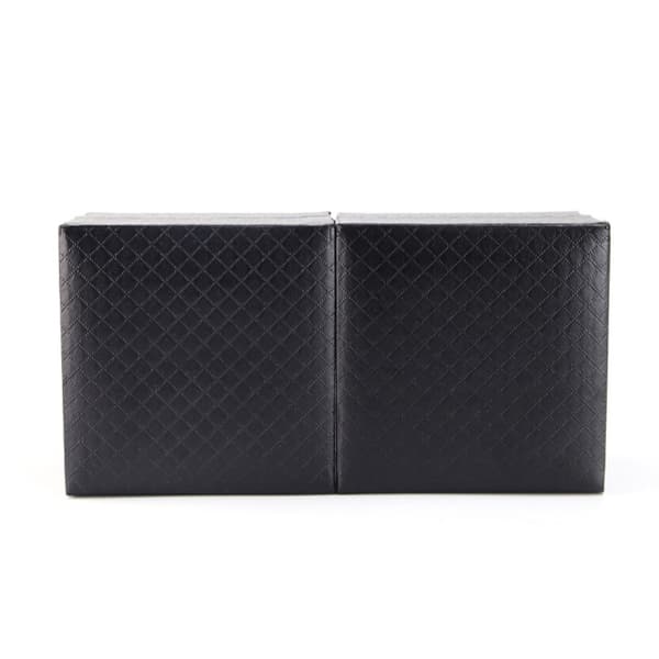 Watch Box Klocklåda Case Hållare Organiserare för klocka Watch Svart