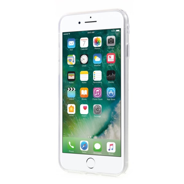 iPhone 7/8/SE (2020) TPU Skal Marmor - Blå