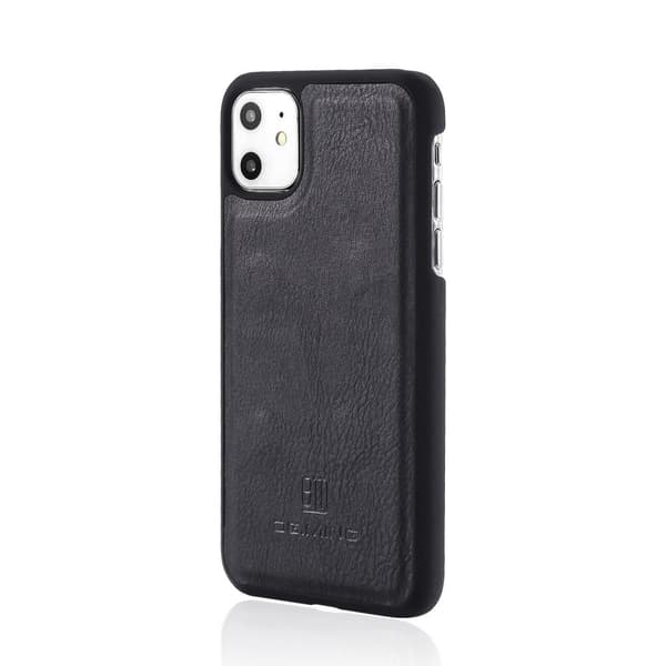 DG.MING iPhone 11 tyylikäs lompakkokotelo - musta Black