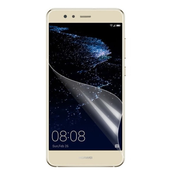 2stk Skjermbeskyttere til Huawei P10 Lite + Rengjøringsklut Transparent