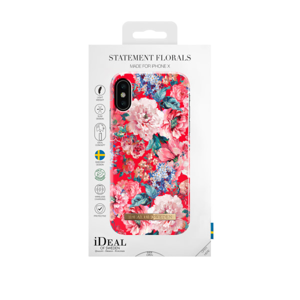 iDeal Of Sweden iPhone X / XS skal - STATEMENT FLORALS multifärg