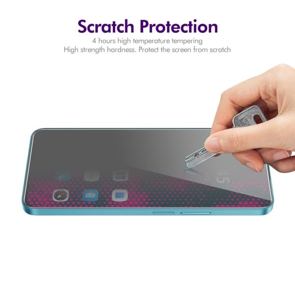 Samsung Galaxy A36 A56 Privacy Anti-Spy Privacy Full Coverage Tempered Glass Transparent