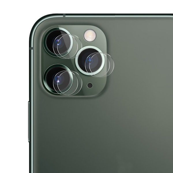 iPhone 11 Pro / Pro Max 2-Pack HAT PRINCE Tempered Glass Camera Lens Transparent