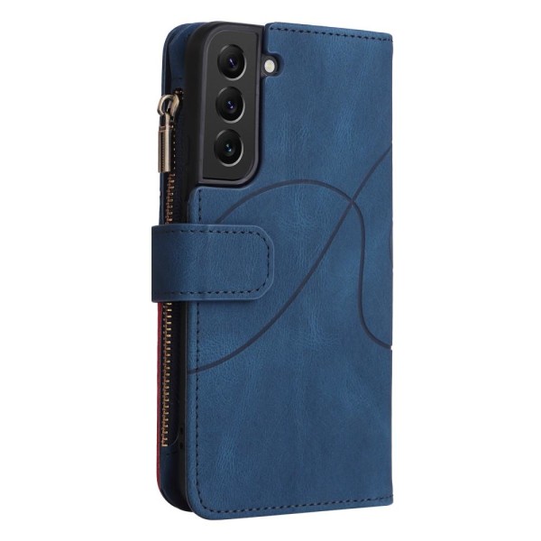 KS Plånboksfodral till Samsung Galaxy S22 Plus - Blå Blå