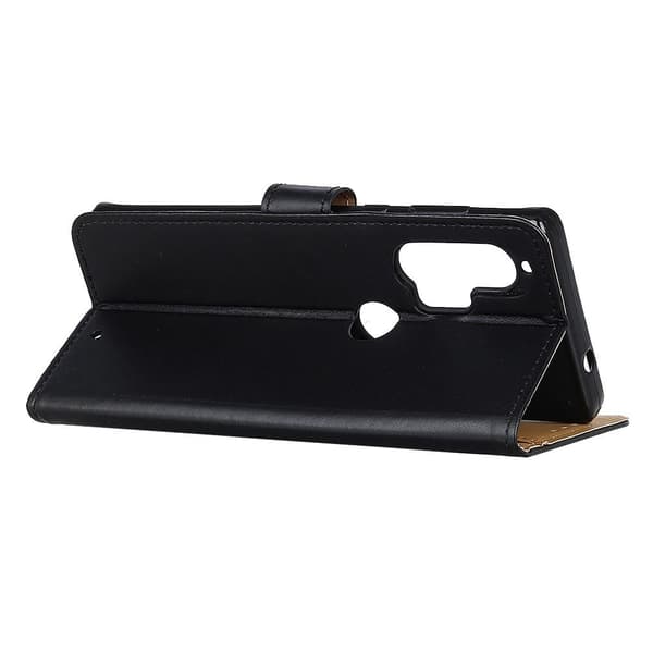 Till Motorola Edge+ (Edge Plus) Plånboksfodral - Svart Svart