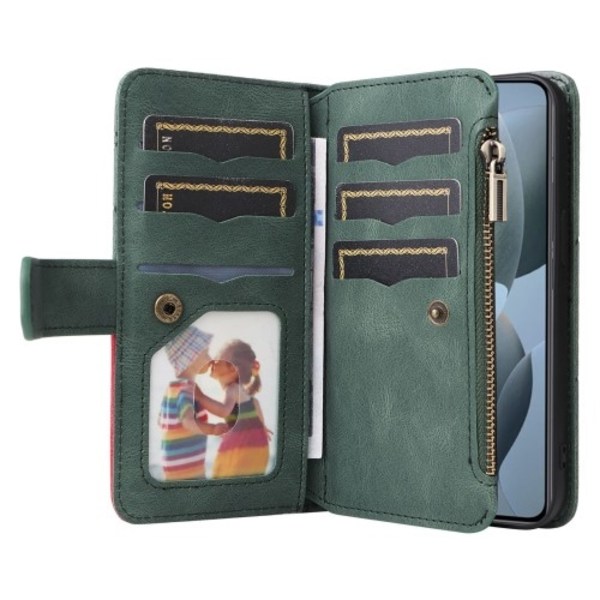 KT lompakkokotelo Xiaomi 14T Green