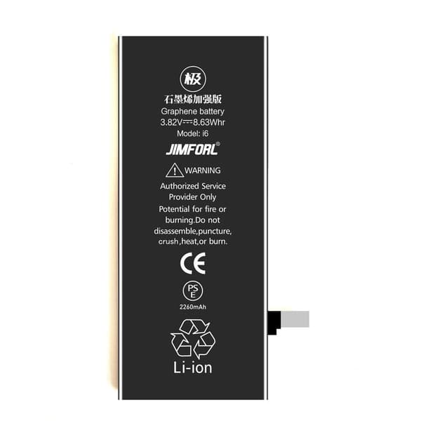 IPARTSEXPERT Batteri 2260mAh iPhone 6 Black