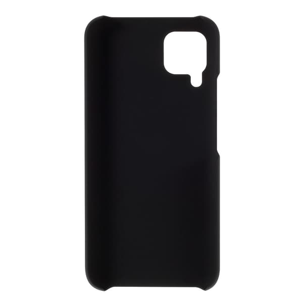 Huawei P40 Lite Gummiert Hardplastdeksel - Svart Black