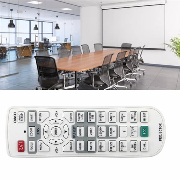 Fjernkontroll Erstatning N2QAYA000150 for Panasonic-projektor White