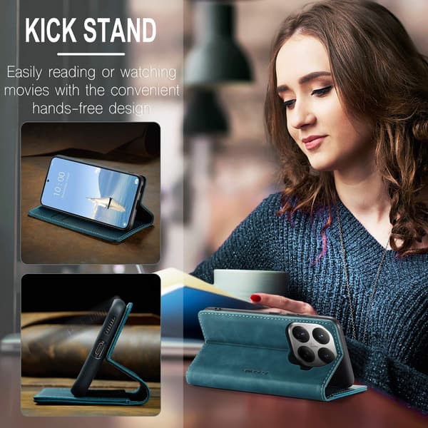 CASEME Til Xiaomi 17T Pungcover Blue