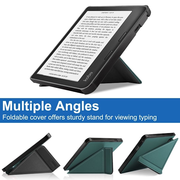 Fodral till Kobo Sage eReader läsplatta - Grön Grön