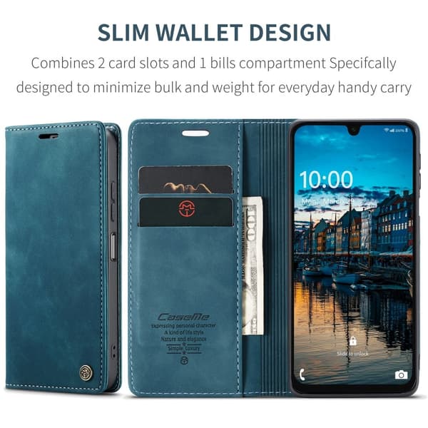 CASEME Lommebok-deksel Samsung Galaxy A26 5G Blue