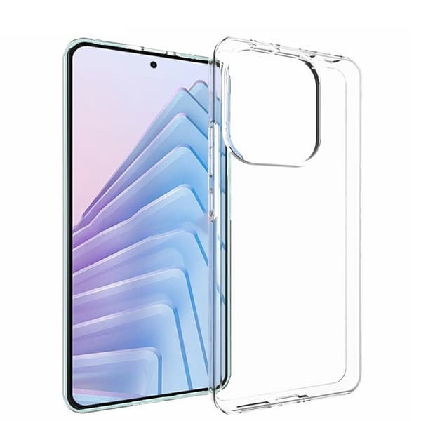 Xiaomi Redmi Note 14 4G -kotelolle TPU:n takakansi Transparent