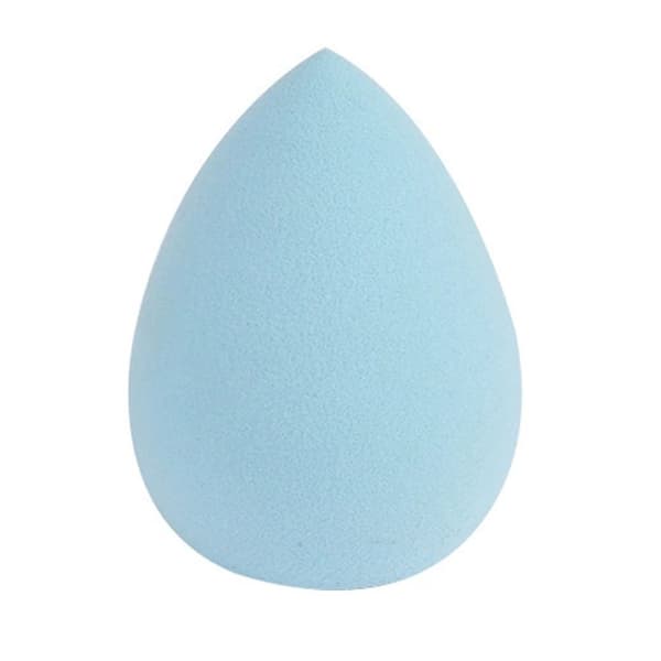 2 st Makeup Sponge Blender Teardrop Beauty Egg Rengöringspuff Hudvård - LjusBlå Blå