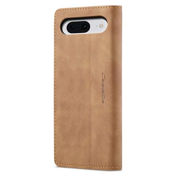 CASEME Retro Lompakkokotelo Pixel 8a Brown