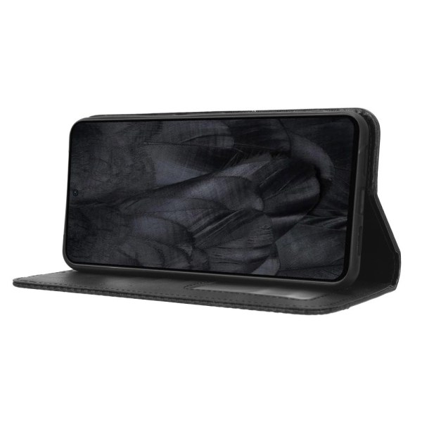 Wallet Stand Flip-telefonetui til Google Pixel 8 Pro - Sort Black