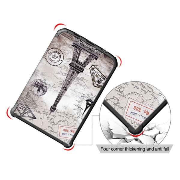 Kotelo PocketBook lukutabletille - Useita eri malleja - Eiffel - torni White