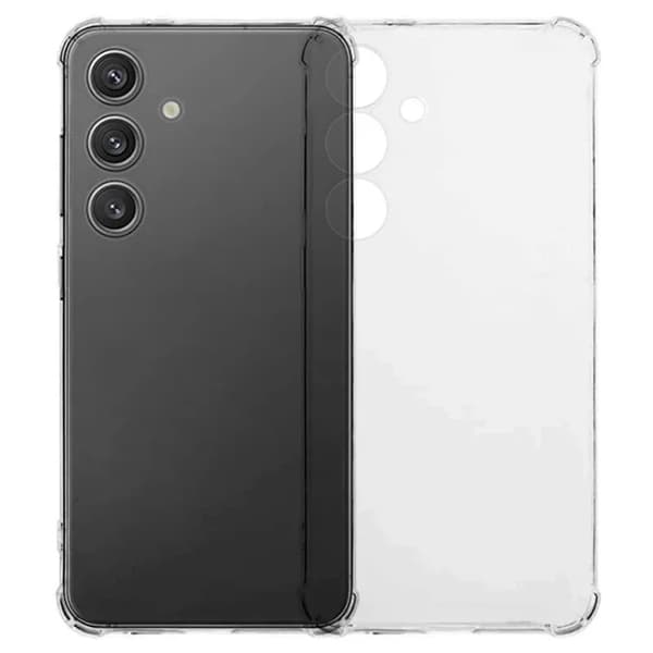 Samsung Galaxy A57 5G puhelinkotelo karkaistulla lasilla Transparent