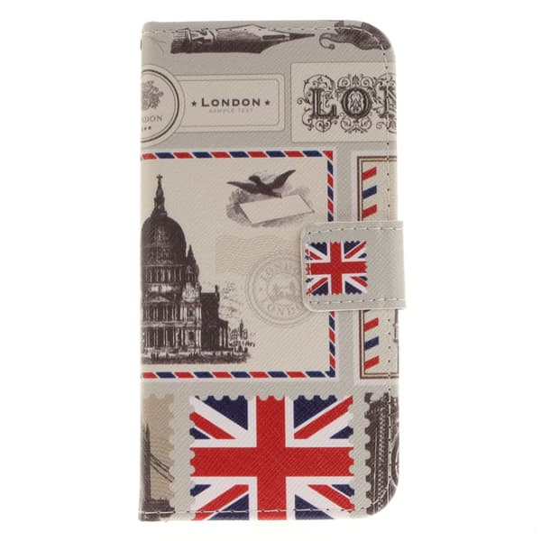 iPhone X Lompakkokotelo - London Elements