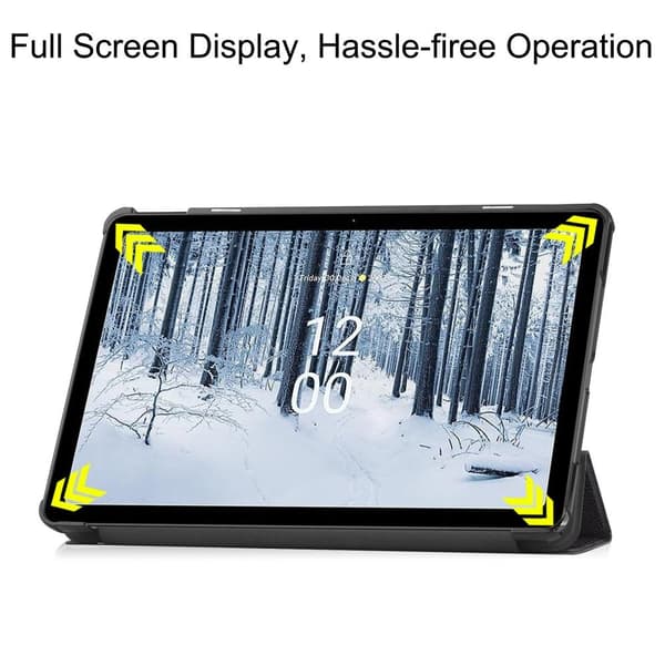 Nokia T21 Trifold Stativ Sove/Våkne Tablettdeksel - Ikke Rør Meg Multicolor
